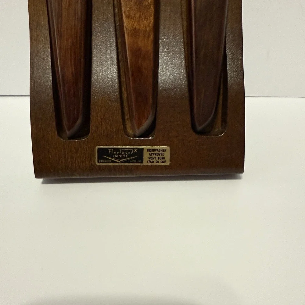 Vintage Washington Forge Carving‎ Set Town Country Fleetwood Stainless Steel